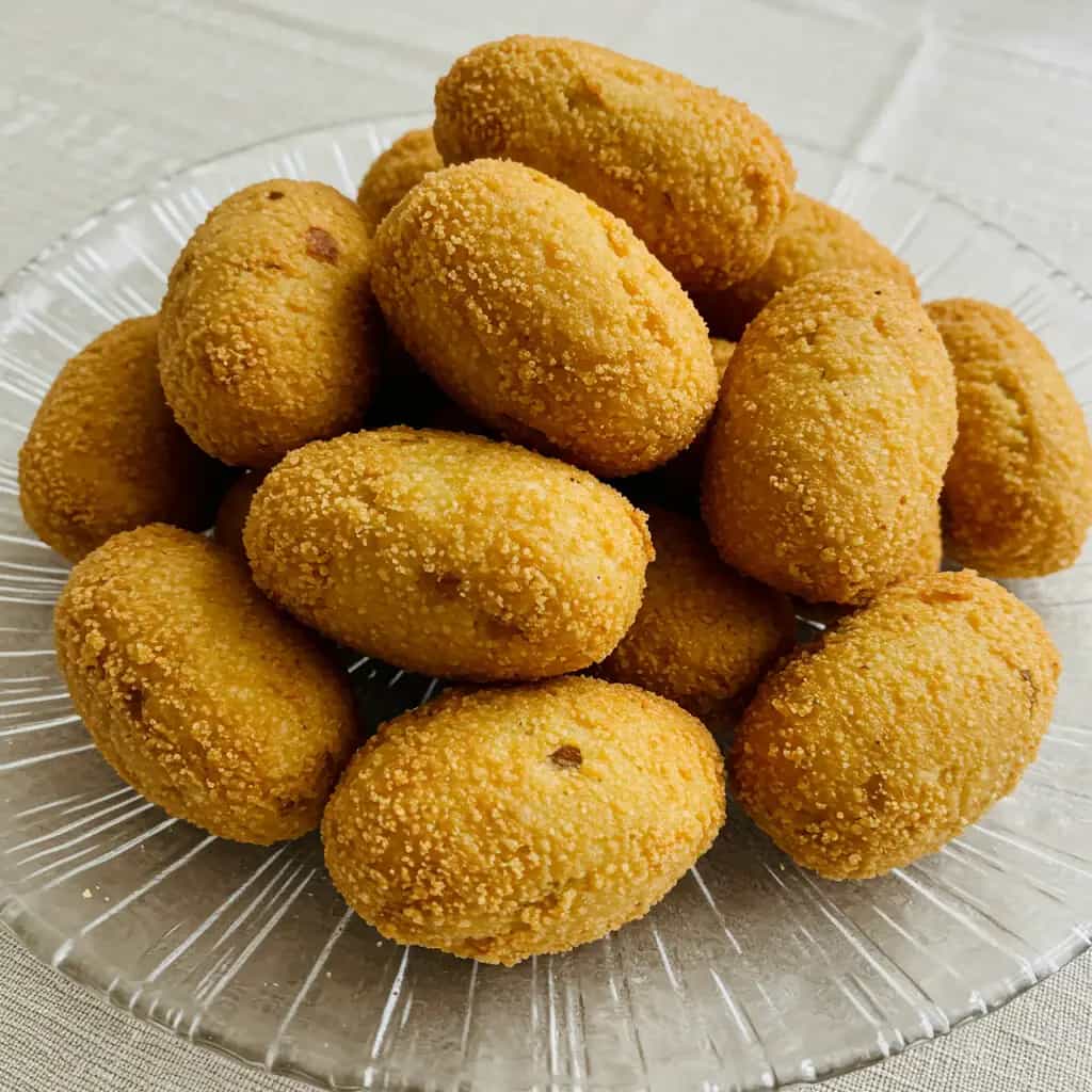 Bolinhos de Arroz Crocantes