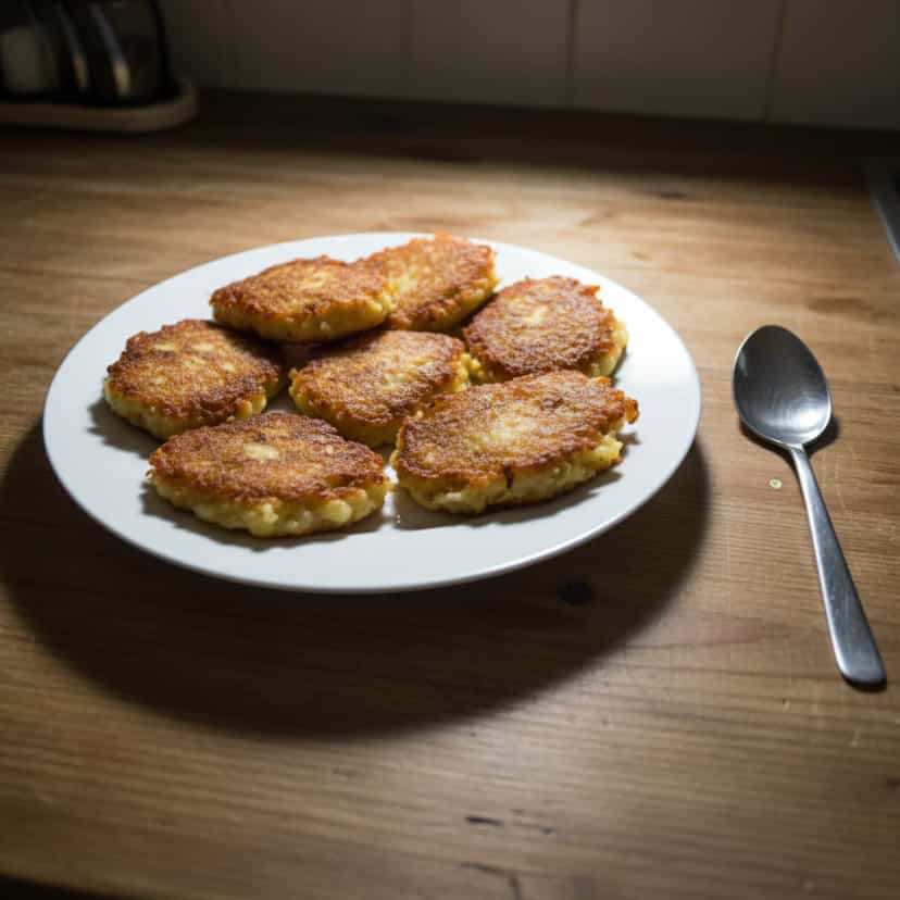 Foto deliciosa de Bolinhos de Arroz Crocantes pronta para servir - Salgadinhos