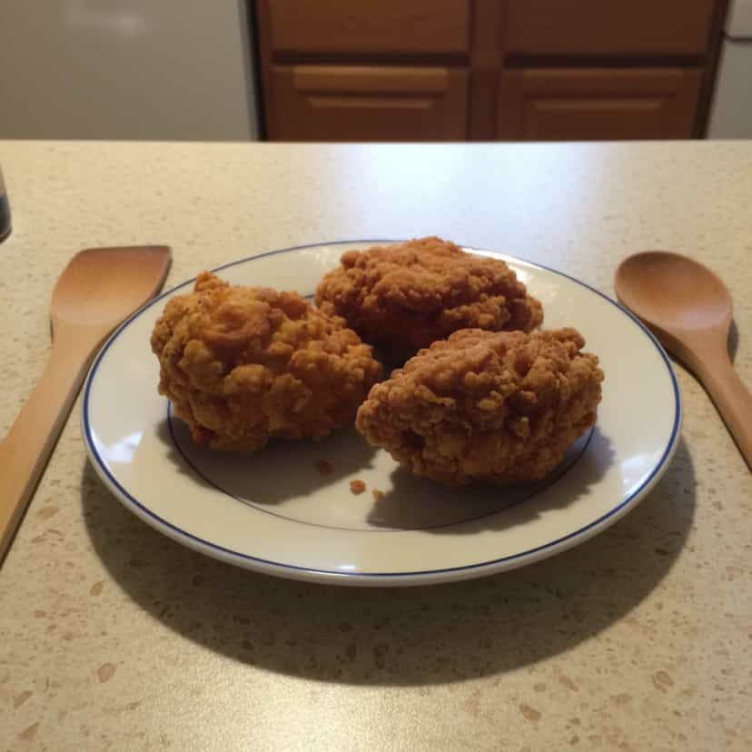 Foto deliciosa de Bolinhos de Arroz Crocantes pronta para servir - Salgadinhos