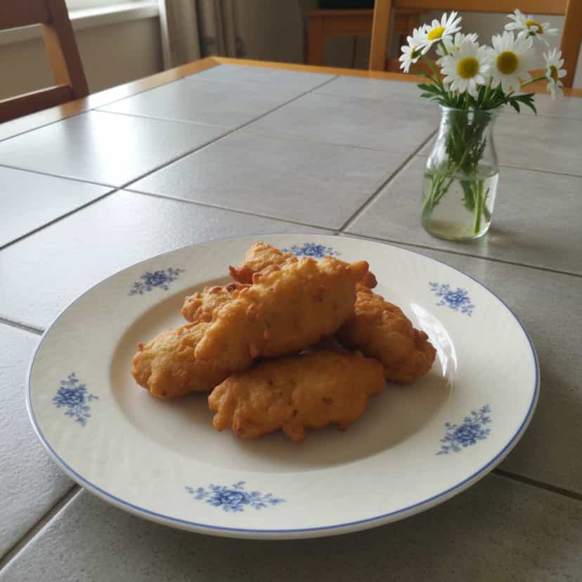 Foto deliciosa de Bolinhos de Arroz Simples pronta para servir - Salgadinhos
