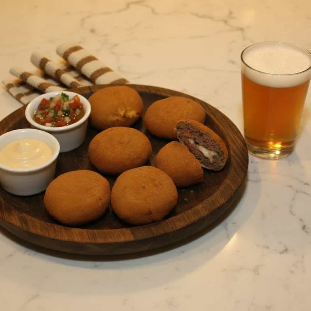 Bolinhos de Berinjela Recheados