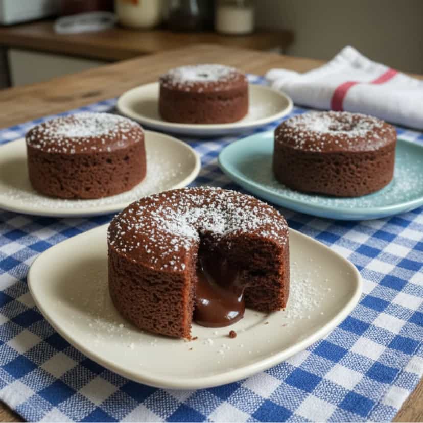 Foto deliciosa de Bolinhos de Chocolate com Quinoa e Mel pronta para servir - Snacks Assados