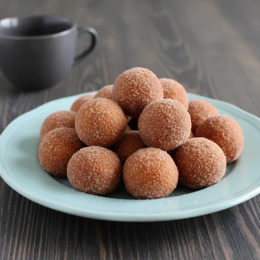 Foto deliciosa de Bolinhos de Chuva Deliciosos pronta para servir - Lanches de Padaria