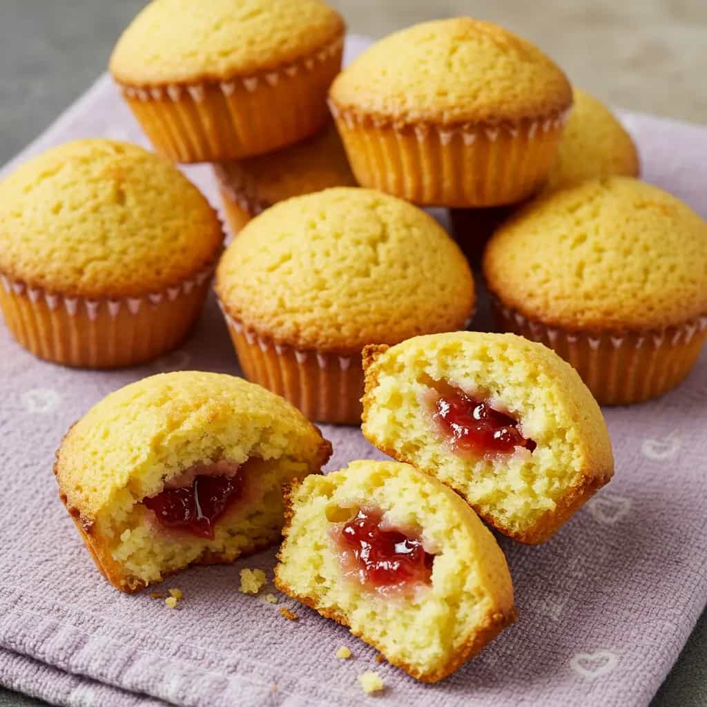 Bolinhos de Goiabada com Coco