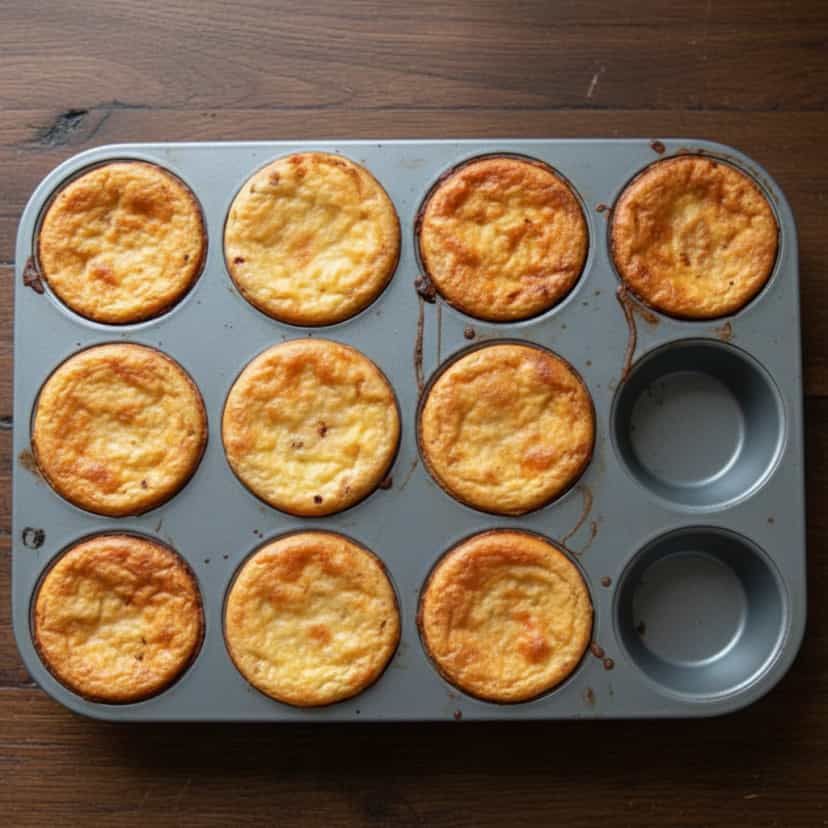 Foto deliciosa de Bolinhos de Leite com Canela pronta para servir - Snacks Assados