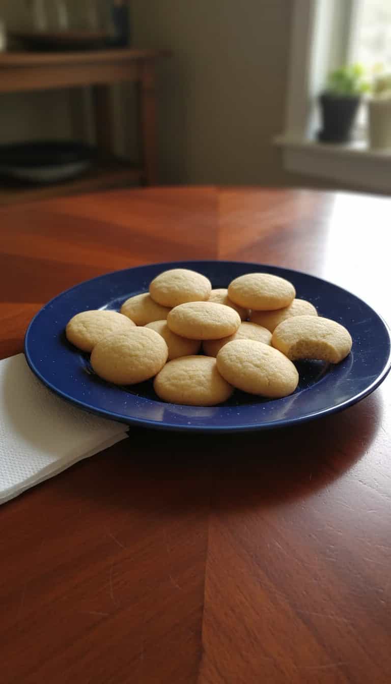 Foto deliciosa de Bolinhos de Limão pronta para servir - Snacks Assados