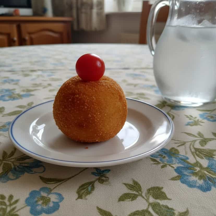 Foto deliciosa de Bolinhos de Macarrão Instantâneo pronta para servir - Salgadinhos