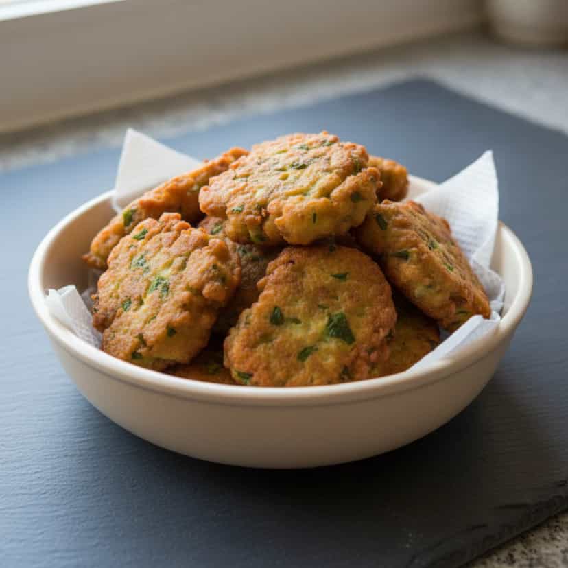 Foto deliciosa de Bolinhos de Repolho pronta para servir - Salgadinhos