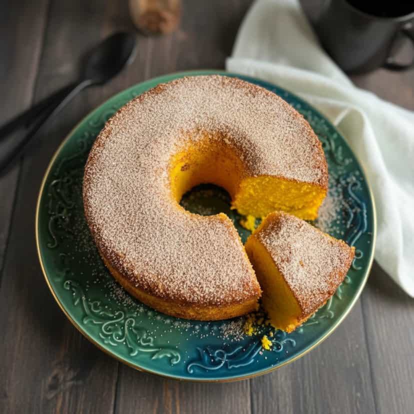 Foto deliciosa de Bolo Amanteigado com Canela pronta para servir - Bolos & Cupcakes