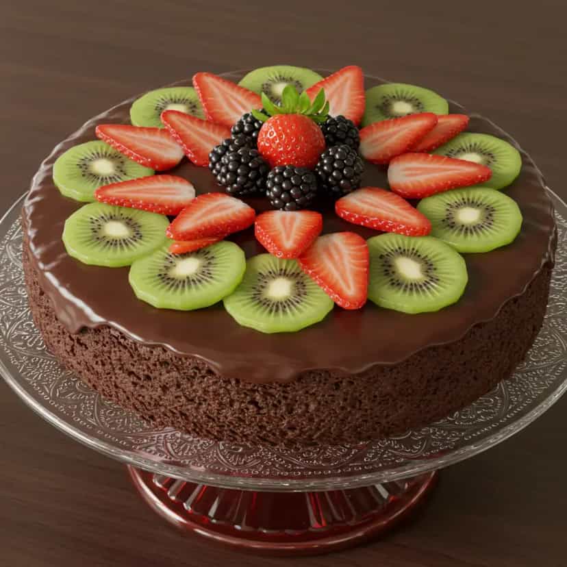 Foto deliciosa de Bolo Bomba de Chocolate pronta para servir - Bolos & Cupcakes