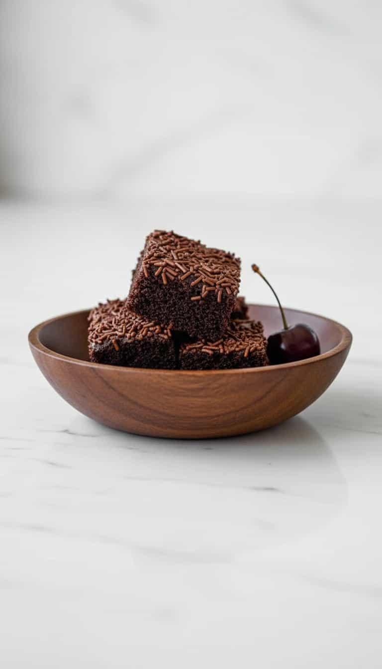 Foto deliciosa de Bolo Brigadeiro pronta para servir - Bolos & Cupcakes