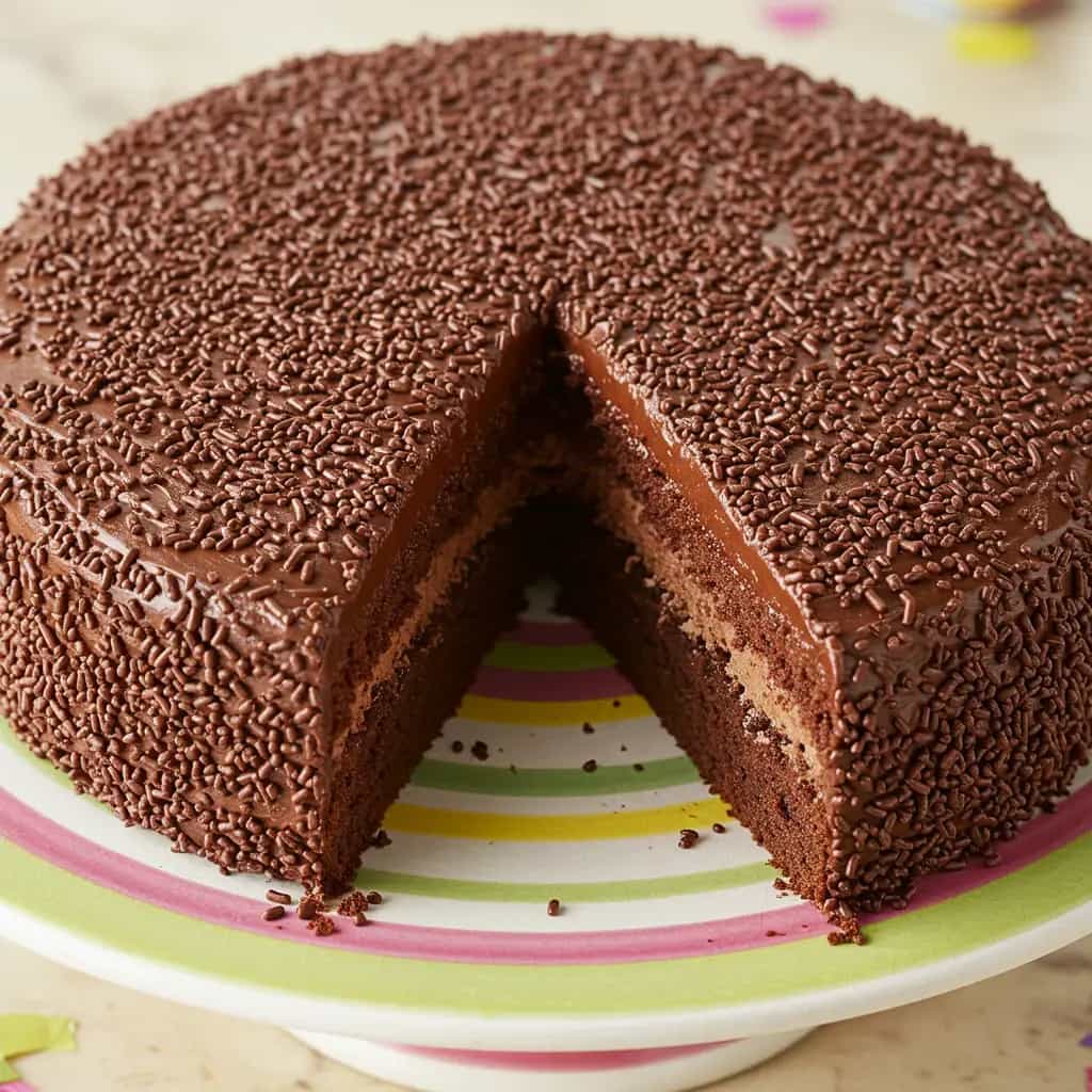 Bolo Brigadeiro de Chocolate