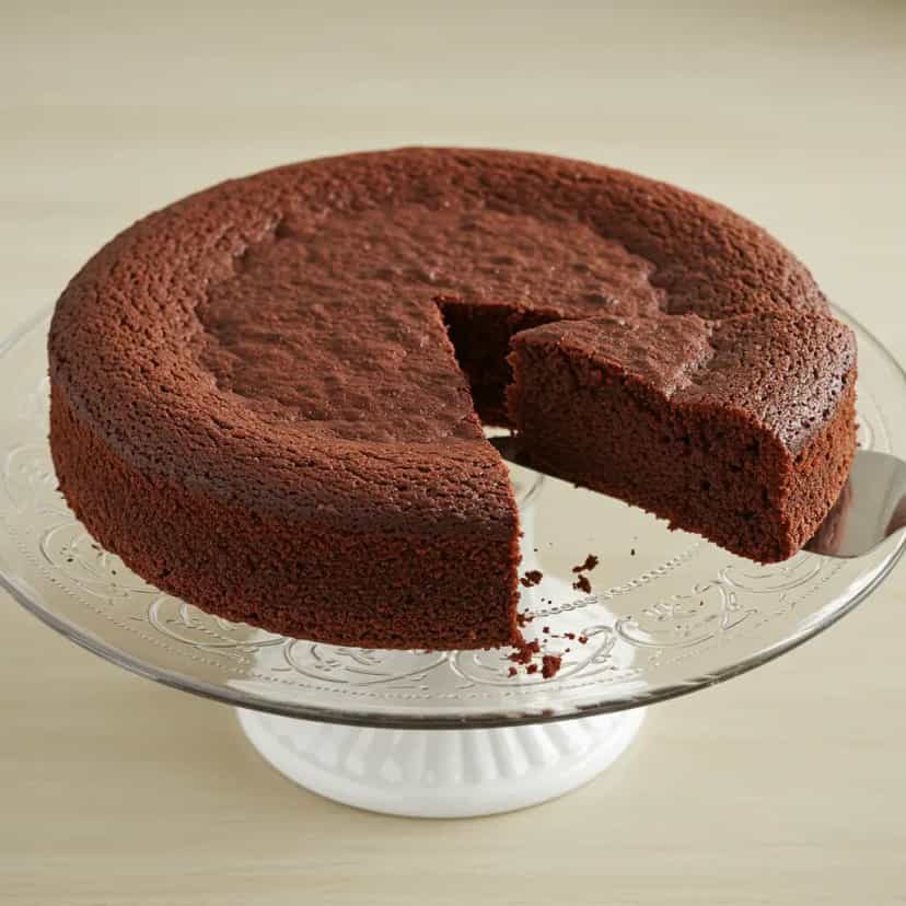 Foto deliciosa de Bolo Brownie de Chocolate com Avelã pronta para servir - Brownies & Cookies