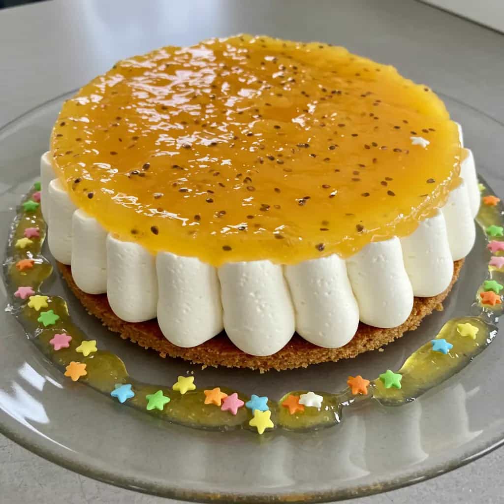 Bolo Chiffon de Maracujá