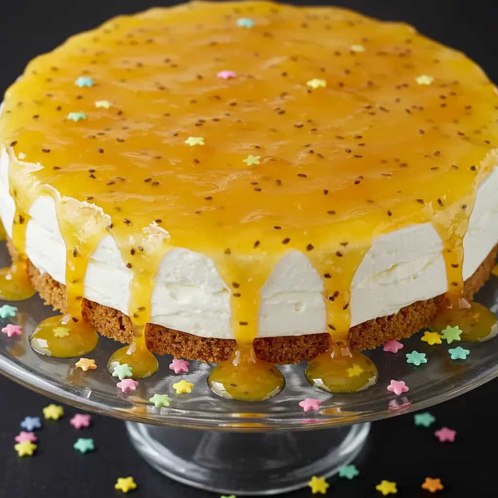 Bolo Chiffon de Maracujá