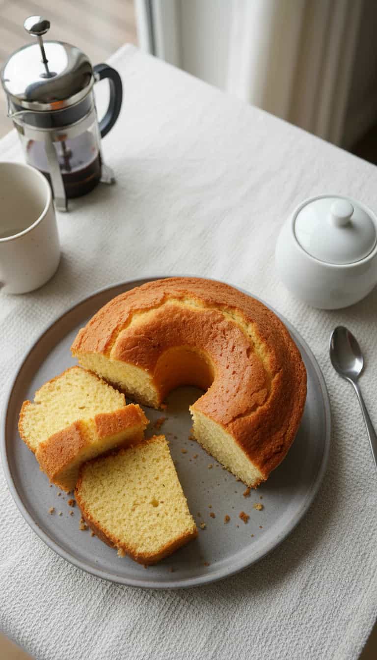 Foto deliciosa de Bolo Cremoso de Milho Verde pronta para servir - Bolos & Cupcakes