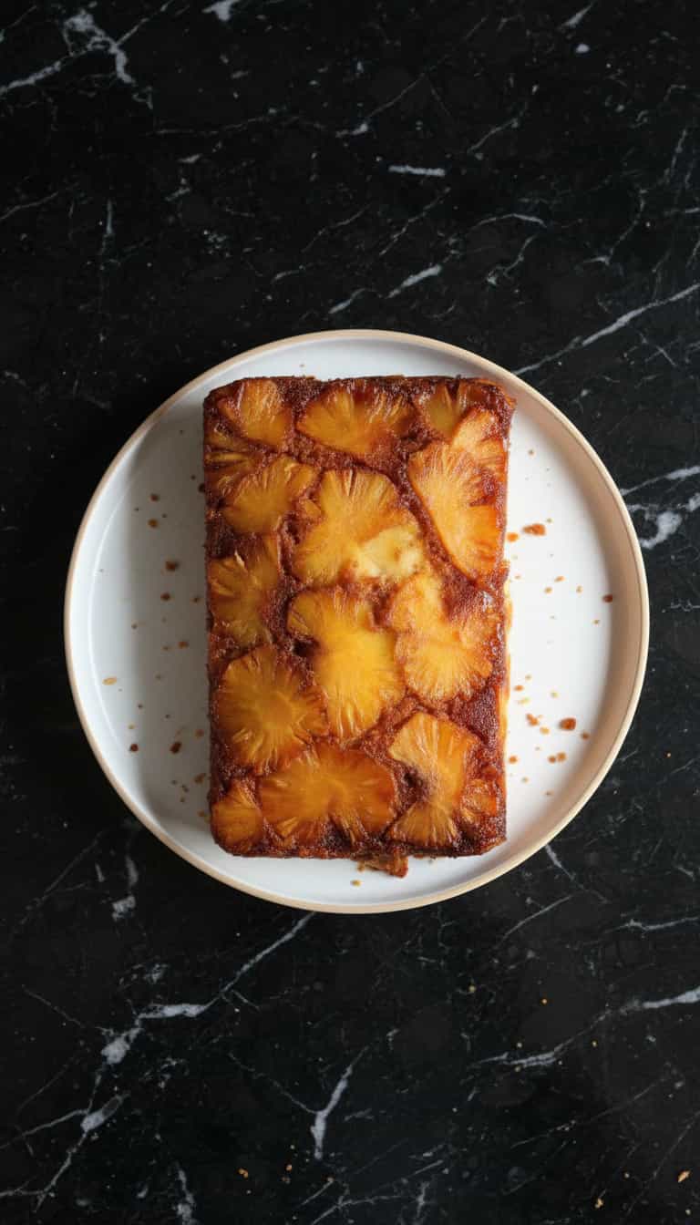 Foto deliciosa de Bolo de Abacaxi Caramelizado pronta para servir - Bolos & Cupcakes