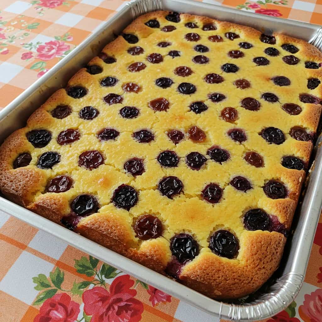 Bolo de Abacaxi com Ameixa