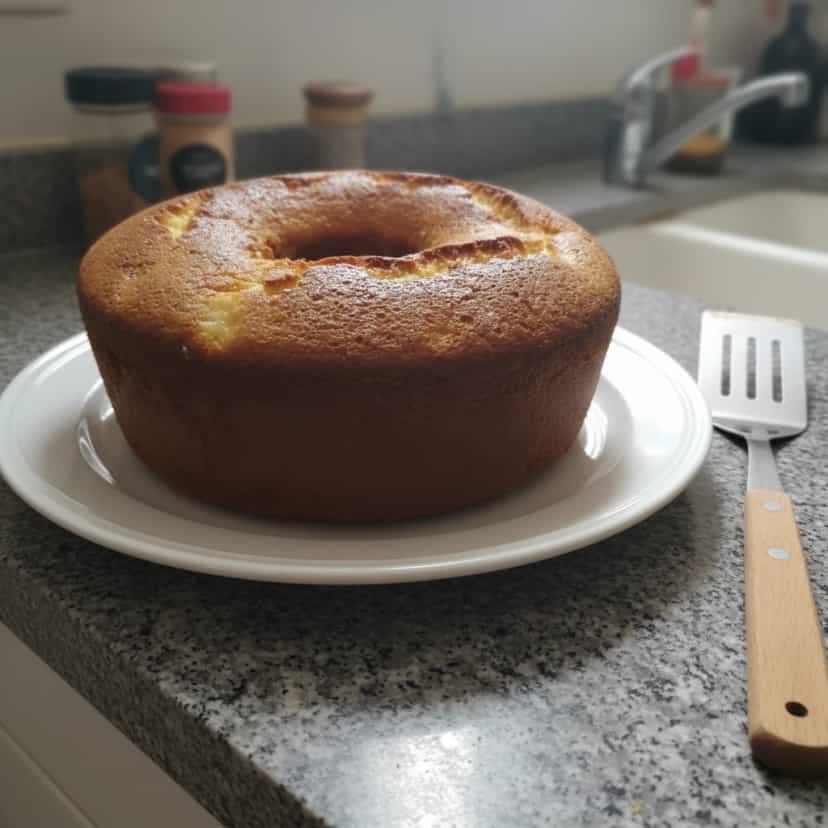 Foto deliciosa de Bolo de Abacaxi com Coco pronta para servir - Bolos & Cupcakes