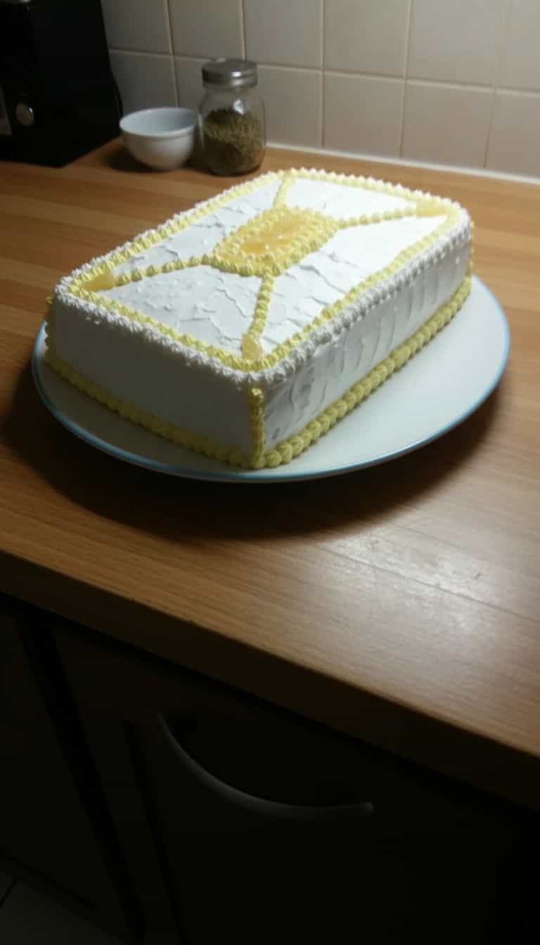 Foto deliciosa de Bolo de Abacaxi com creme pronta para servir - Bolos & Cupcakes