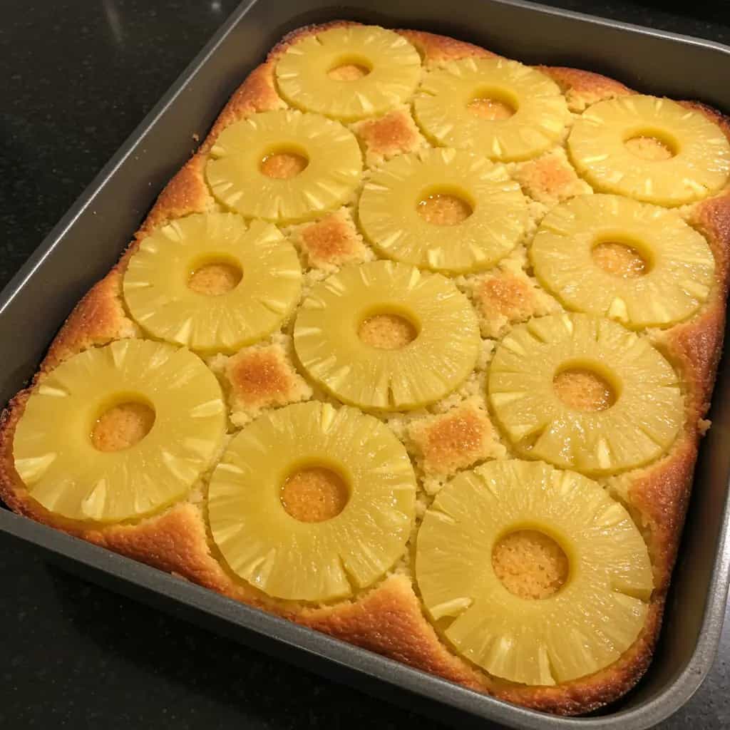 Bolo de Abacaxi Molhadinho