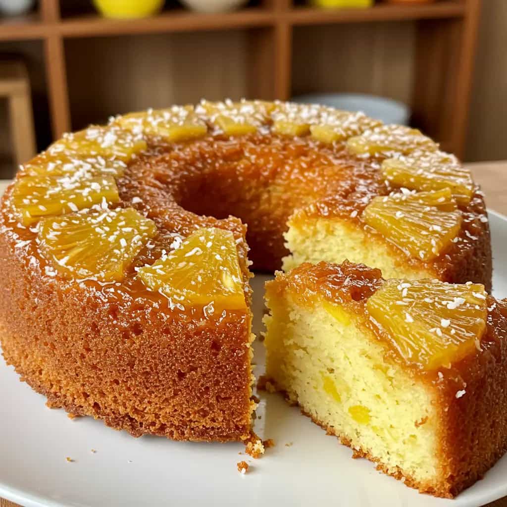 Bolo de abacaxi precioso (festa)
