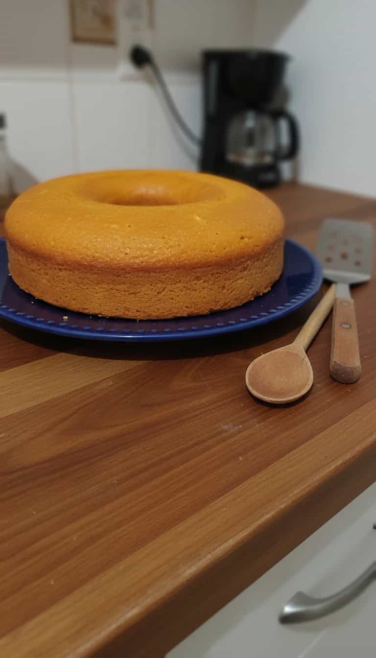 Foto deliciosa de Bolo de Abóbora com Coco pronta para servir - Bolos & Cupcakes