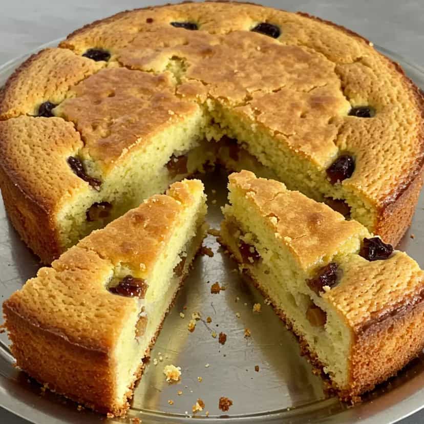 Foto deliciosa de Bolo de Ameixa com Cobertura Cremosa pronta para servir - Bolos & Cupcakes