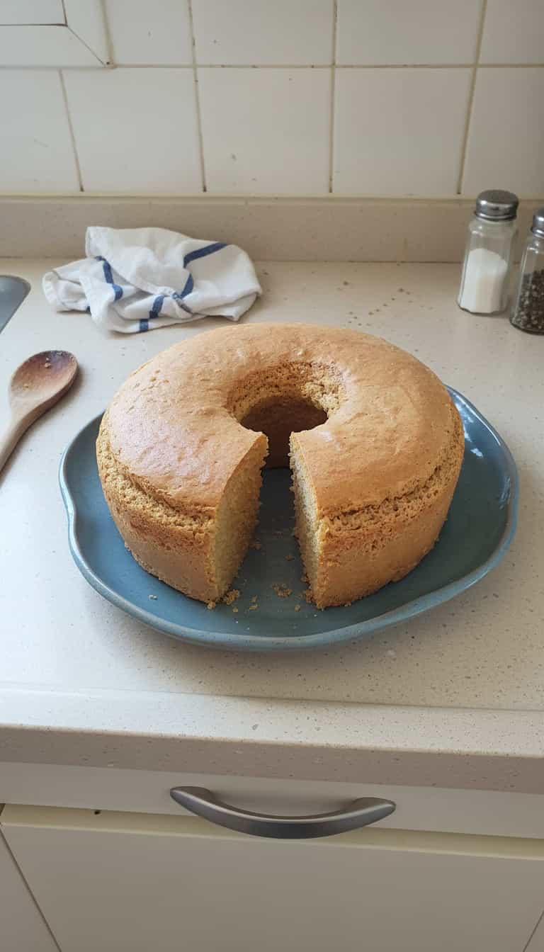 Foto deliciosa de Bolo de Amido de Milho Simples pronta para servir - Bolos & Cupcakes