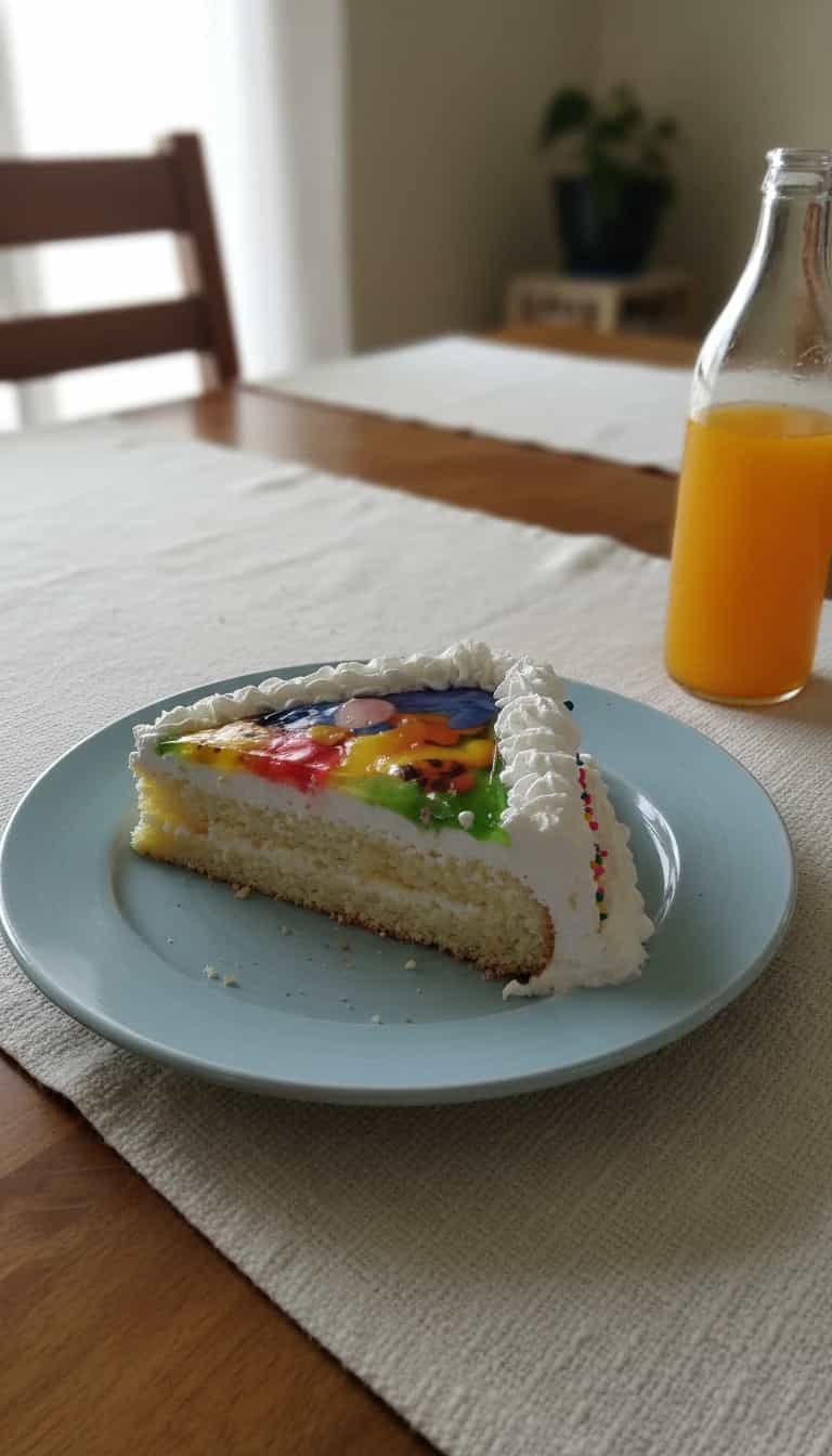 Foto deliciosa de Bolo de aniversário com papel de arroz pronta para servir - Bolos & Cupcakes