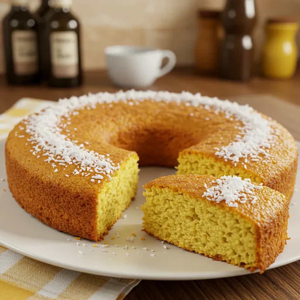 Bolo de arroz cru