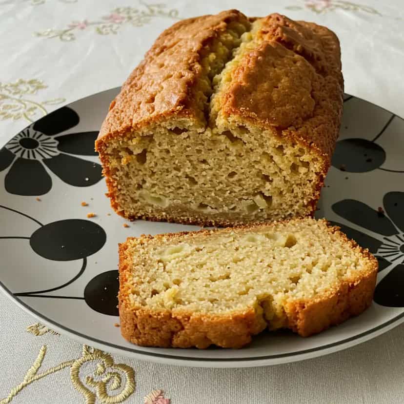 Foto deliciosa de Bolo de Aveia com Maçã pronta para servir - Bolos & Cupcakes