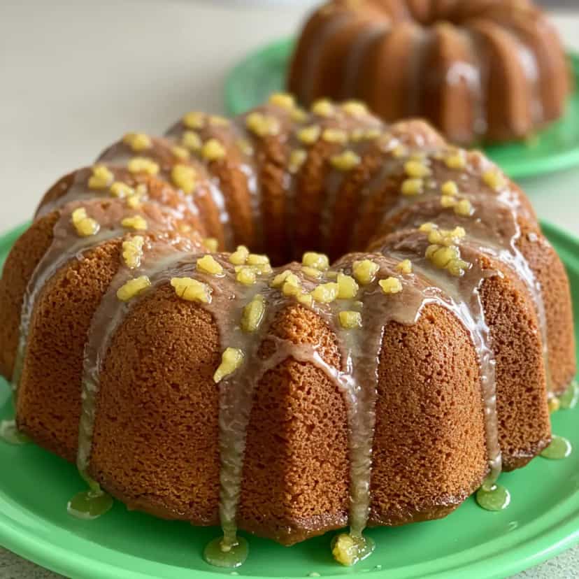 Foto deliciosa de Bolo de Banana com Canela pronta para servir - Bolos & Cupcakes