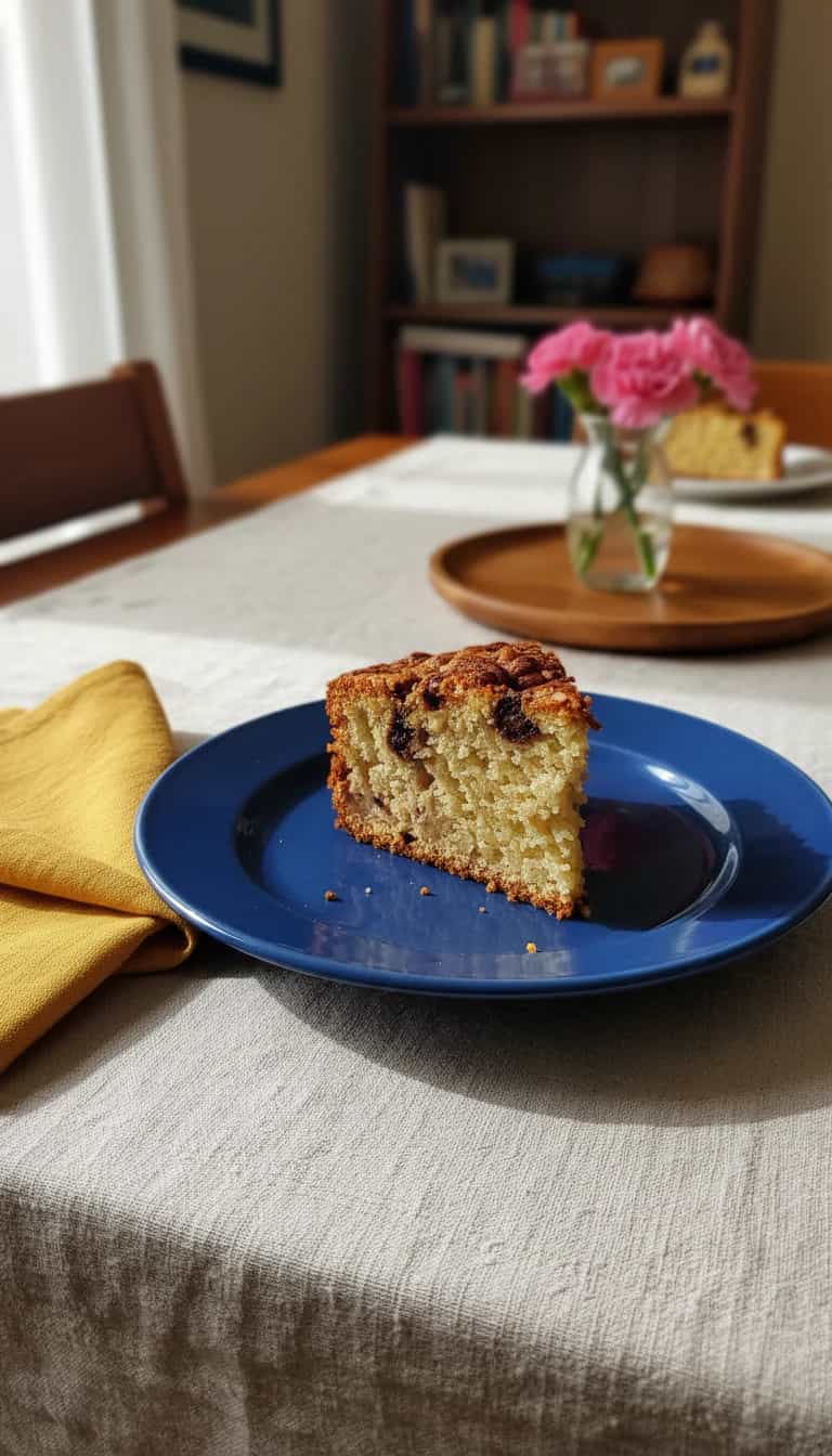 Foto deliciosa de Bolo de Banana com Farofa Crocante pronta para servir - Bolos & Cupcakes