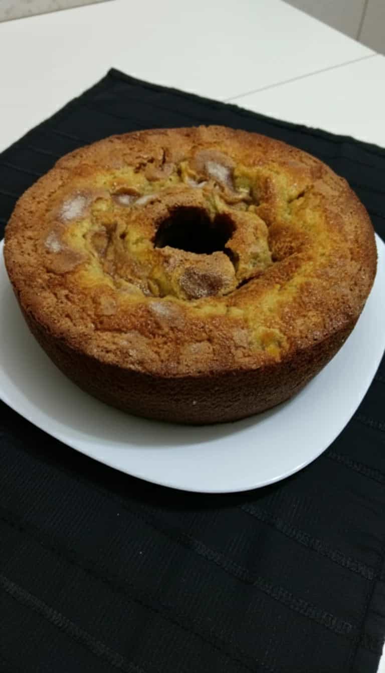 Bolo de banana fácil