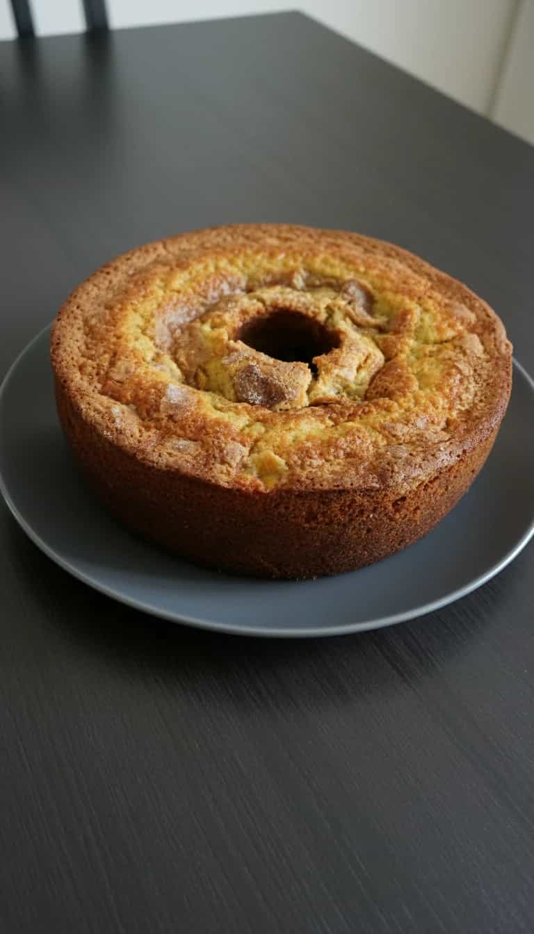 Foto deliciosa de Bolo de Banana Simples pronta para servir - Bolos & Cupcakes