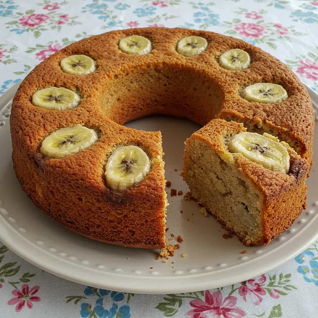 Bolo de Banana Simples