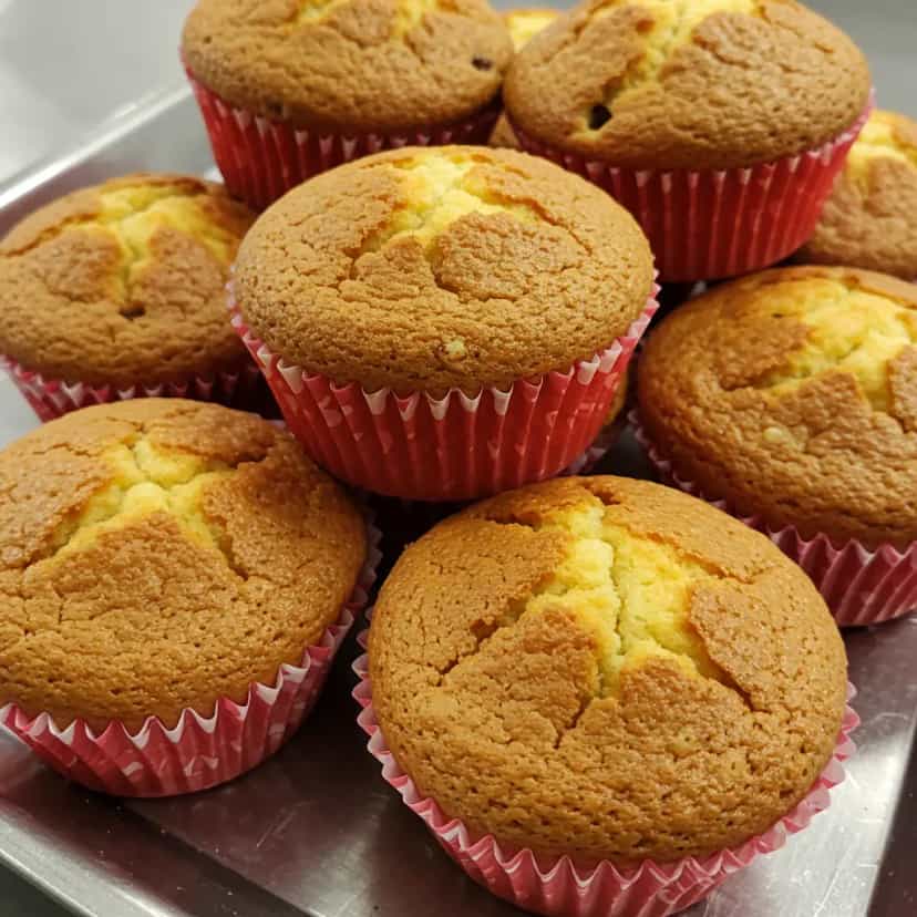 Foto deliciosa de Bolo de Banana Simples pronta para servir - Bolos & Cupcakes