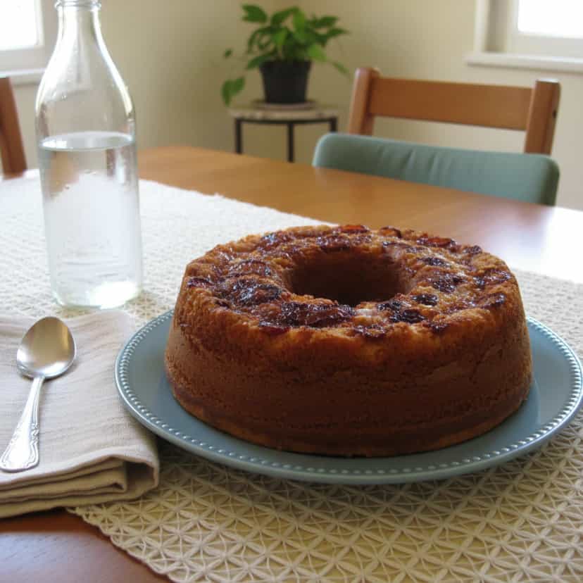 Foto deliciosa de Bolo de Batata-Doce com Canela e Coco pronta para servir - Bolos & Cupcakes