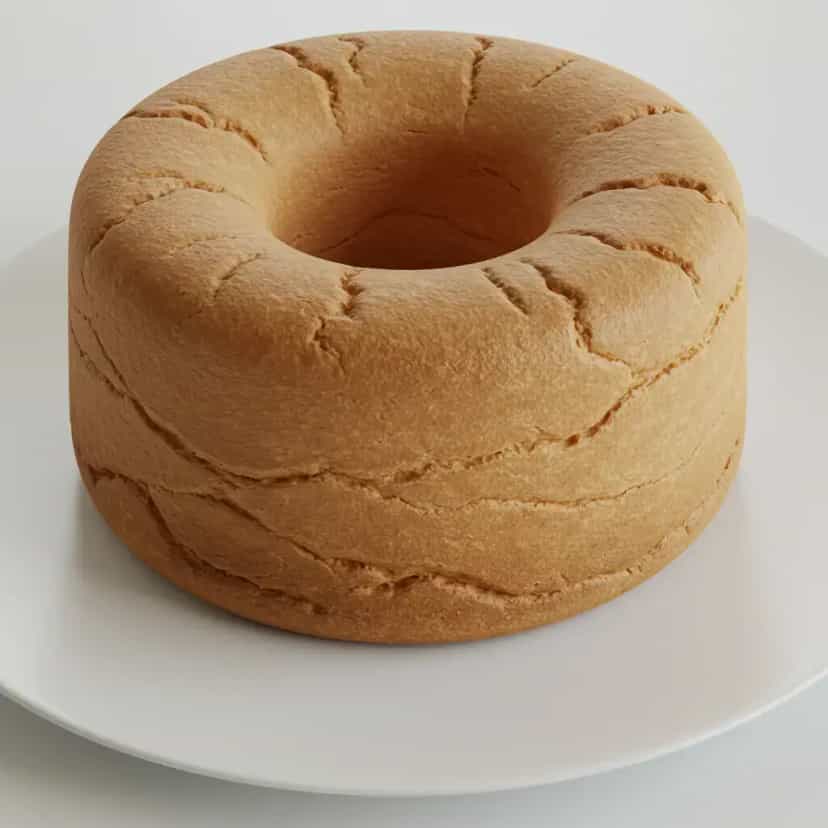 Foto deliciosa de Bolo de baunilha bem simples pronta para servir - Outras Receitas