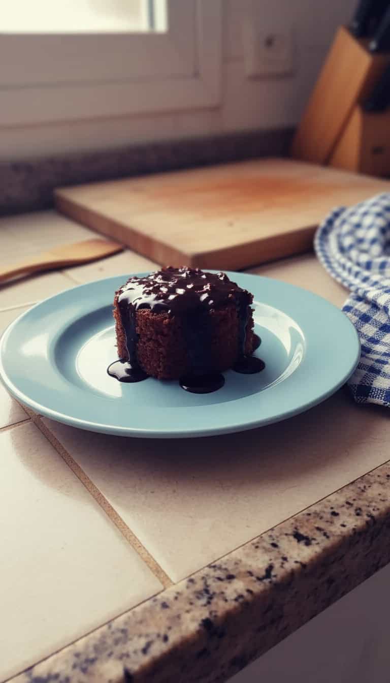 Foto deliciosa de Bolo de Baunilha no Micro-ondas pronta para servir - Bolos & Cupcakes