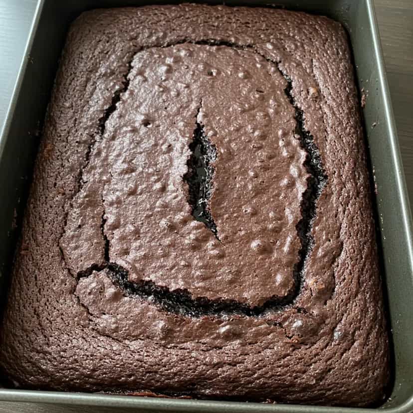 Foto deliciosa de Bolo de Brownie de Chocolate pronta para servir - Brownies & Cookies