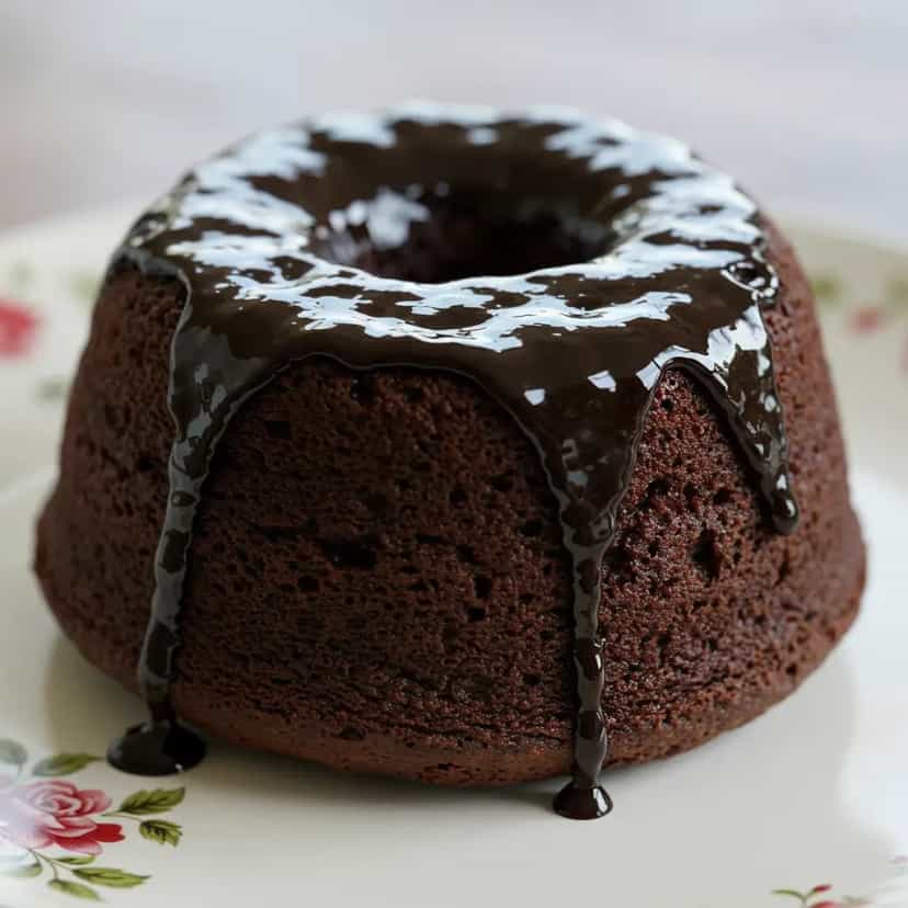 Foto deliciosa de Bolo de Caneca Rosa de Nesquik pronta para servir - Bolos & Cupcakes