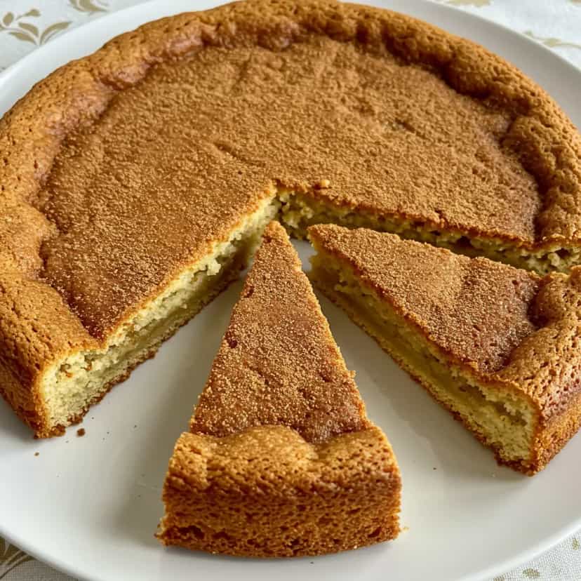 Foto deliciosa de Bolo de Casca de Banana com Canela pronta para servir - Bolos & Cupcakes