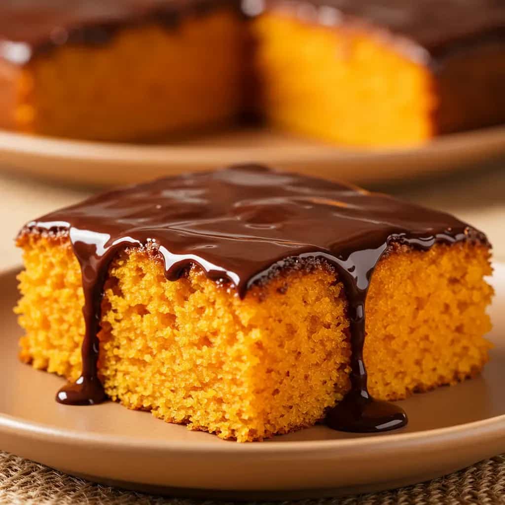 Bolo de Cenoura Simples