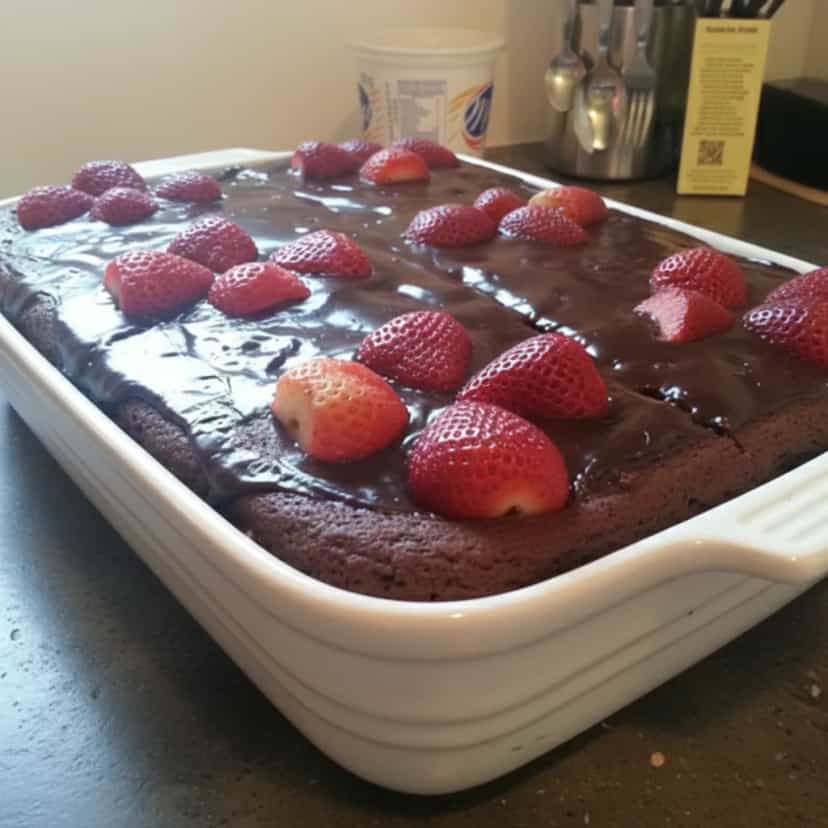 Foto deliciosa de Bolo de chocolate pronta para servir - Bolos & Cupcakes