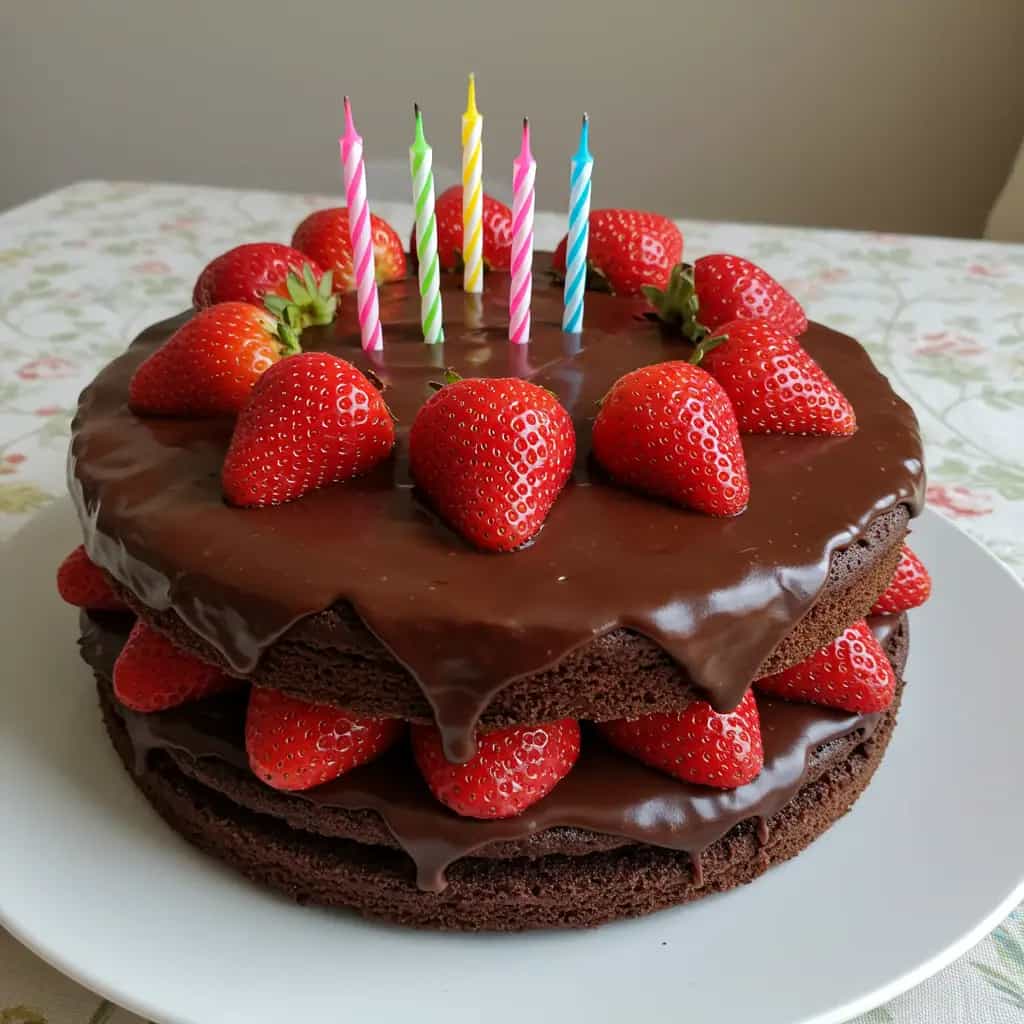 Bolo de Chocolate com Cacau