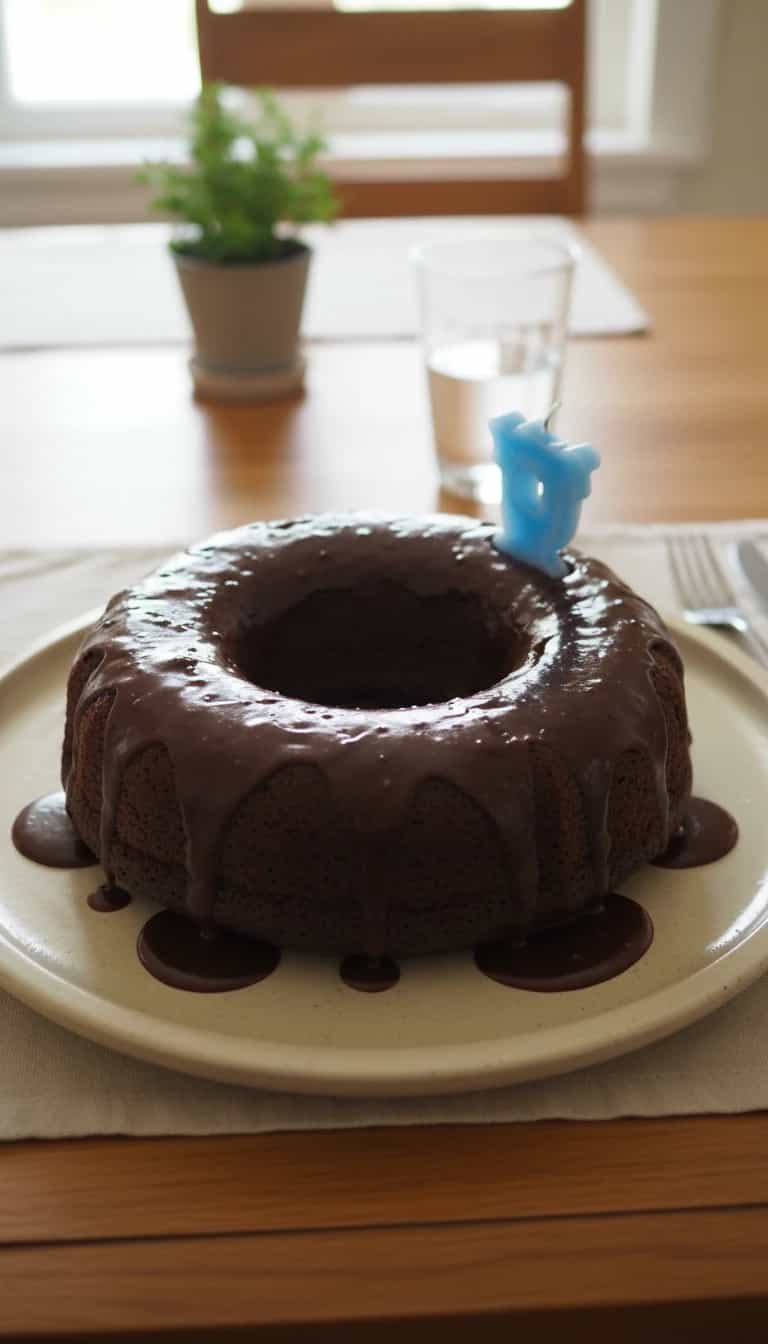 Foto deliciosa de Bolo de Chocolate com Maionese pronta para servir - Bolos & Cupcakes