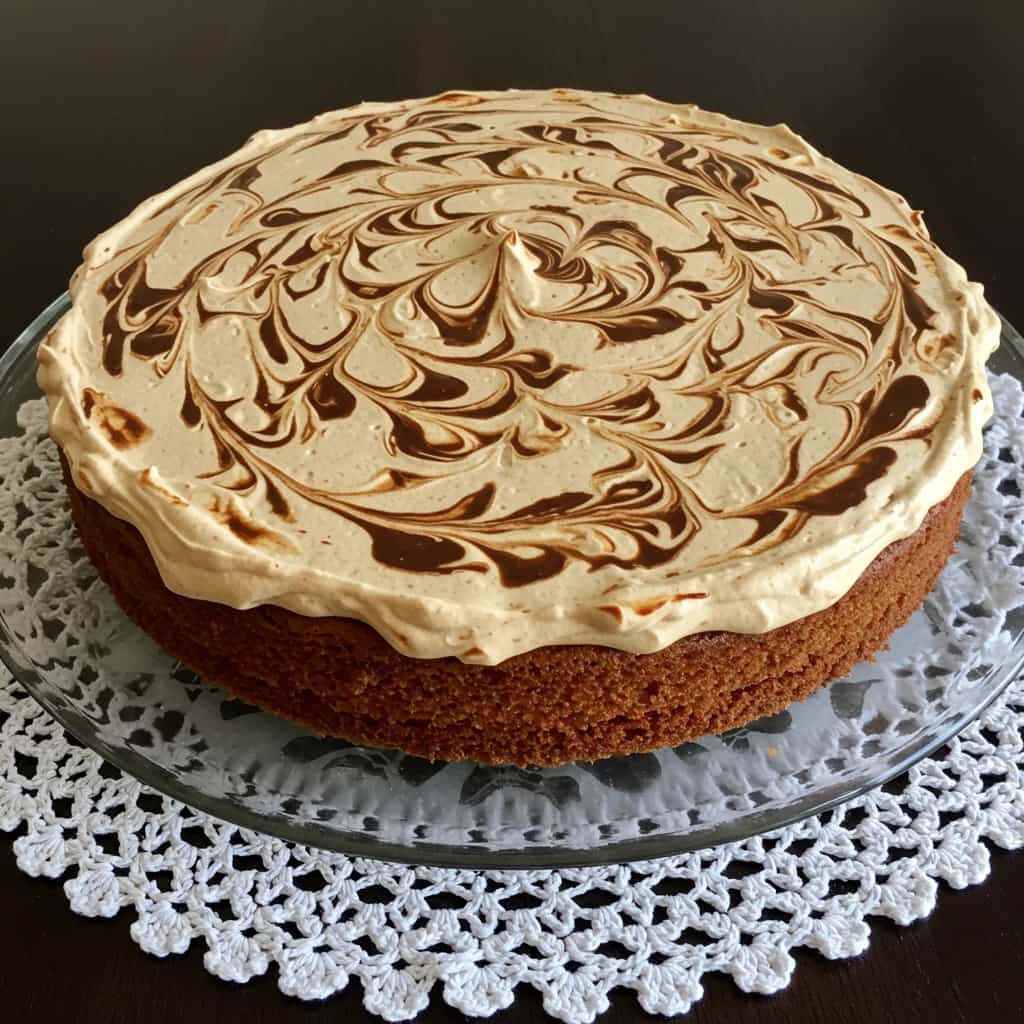 Bolo de Chocolate e Café