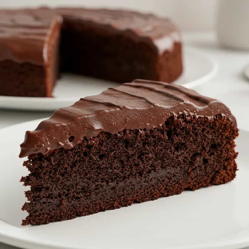 Foto deliciosa de Bolo de Chocolate Irresistível pronta para servir - Bolos & Cupcakes